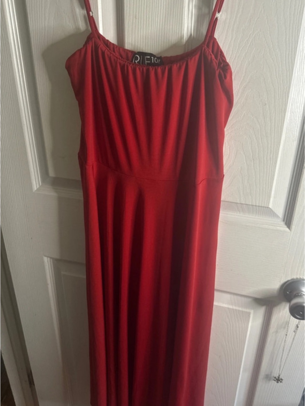 Rue21 Red Spaghetti-Strap Maxi Dress